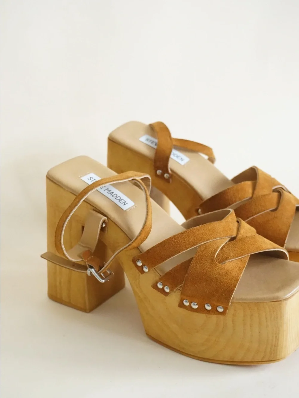 Steve Madden Brown Chunky Leather 